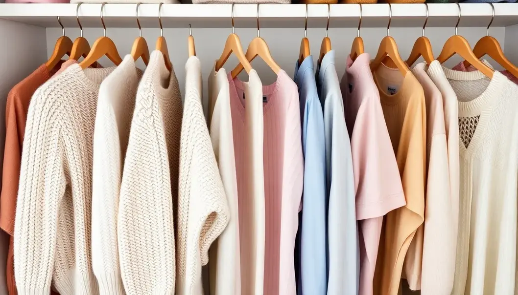 A wardrobe of soft, comfortable attire promotes peace of mind for virtual meetings.